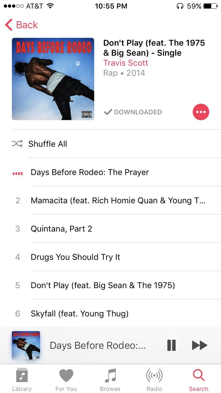 Days Before Rodeo To Spotify Download